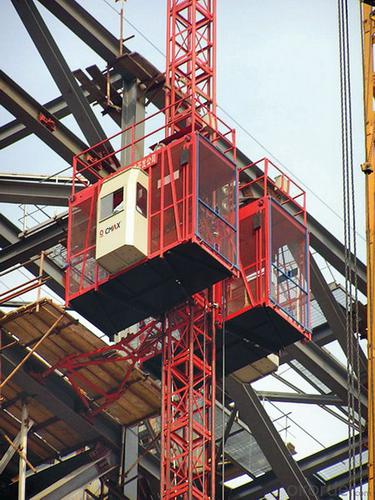 Construction material Elevator in Low Price  SC200/200 System 1