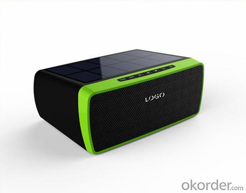 10000mah Solar Power Bank Battery Charger and speaker System 1