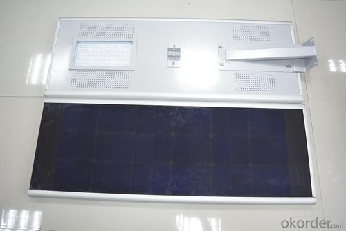 30W all in one integrated solar LED street light System 1