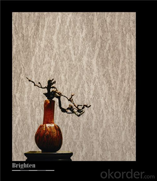 Fabric Backed Wallcovering Natural Luxury Walking Stick Vinyl Wallcovering System 1