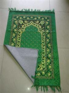 Cheap Muslim Prayer Carpet Portable for Travel with Compass