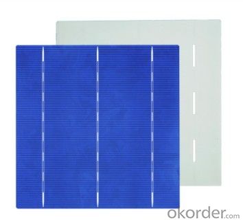 Monocrystal Solar Energy Cell 156 156mm with 18.4  Efficiency