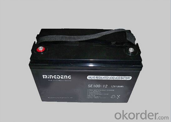Maintenance Free Battery 12v 100ah 1.5v um3 Battery Size Battery System 1