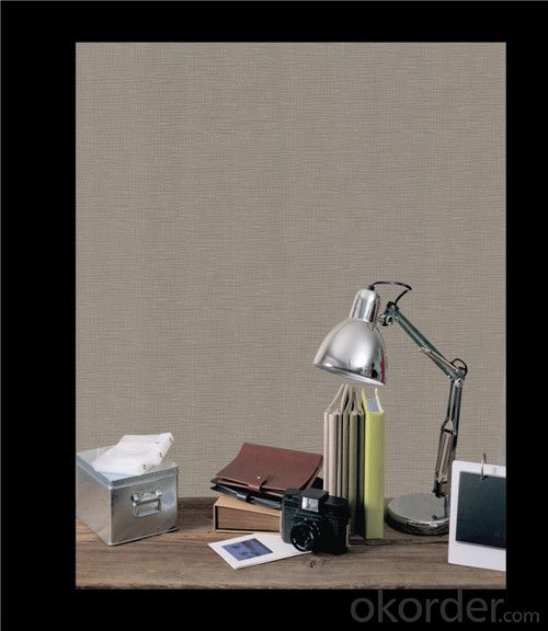 Fabric Backed Wallcovering Classic Washable Vinyl Wallcovering For Interior Decoration System 1