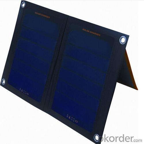 Solar Charger for BackpackingWith Hook 6W System 1