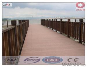Cheap Composite Decking  Wpc in High Quality from Chinese Factory From China System 1