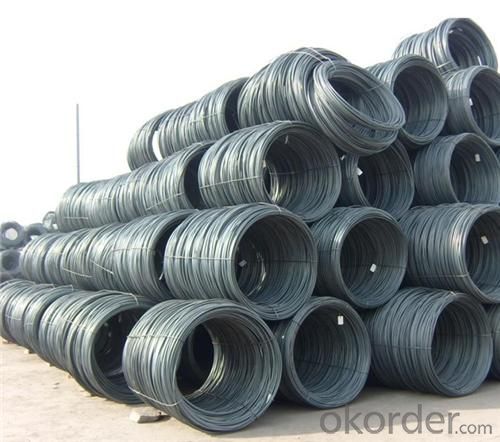 Q195 low carbon wire galvanized steel wire rod