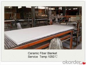 Ceramic Fiber Blanket with 6mmx1220mmx7620mm 160kg/M3 for Coke Oven Door Made In China