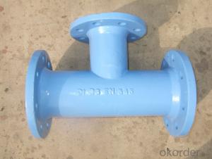Ductile Iron Pipe Fittings All Flanged High Quality DN1400 EN598 for Water Supply