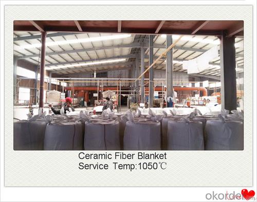 Ceramic Fiber Blanket 128 Kg/M3 - Blown Up for Steel Furnaces Made in China System 1