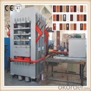 Home and Office Moulded Door Skin Press Machine System 1