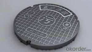 Manhole Cover Bs En124 Sanitary Sewer Round Composite Material