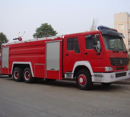 Fire-Fighting Truck  Hovo 6X4 Special System 1