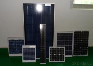 55W Mono Solar Panel Solar Module with TUV Certification