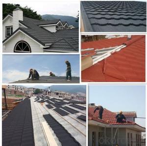 Stone Coated Metal Roofing Sheet with New Design from CNBM