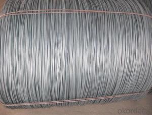 6mm hot rolled low carbon 1008B steel wire coil/steel wire rod