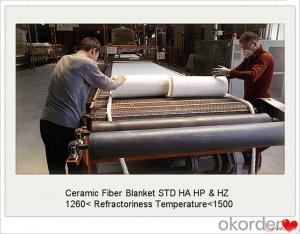 Refractory 1260 Ceramic Fiber Blanket For Furnace for Coke Oven Made In China System 1