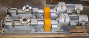 Rotary Progressive Cavity Monoblock Single Screw Pumps System 1