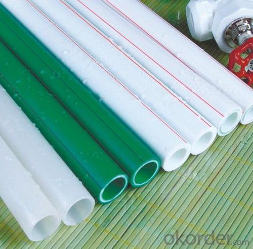 Plastic Tubes PPR Pipe Water Supply DN20mm DIN 8078 Green Colour System 1