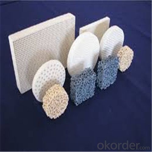 Zirconia Ceramic Foam Filter for Iron Foundry with Standard Size