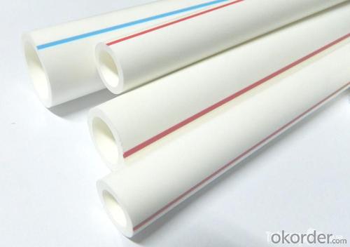 Plastic Tubes PPR Pipe Water Supply DN110mm DIN 8078 White Colour System 1