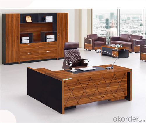 Office Desk Furniture for Manager with Classic Design System 1