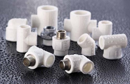 2 Plastic Pipe Fittings PPR All Plastic Fittings Pipe Plastic Material Coupling DIN 8077/8078 System 1