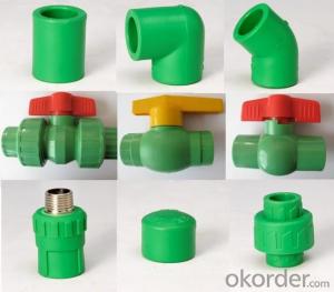 PPR All Plastic Fittings Pipe Plastic Material Thread Plug DIN 8077/8078