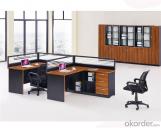 Mueble de escritorio de oficina para personal de un solo asiento