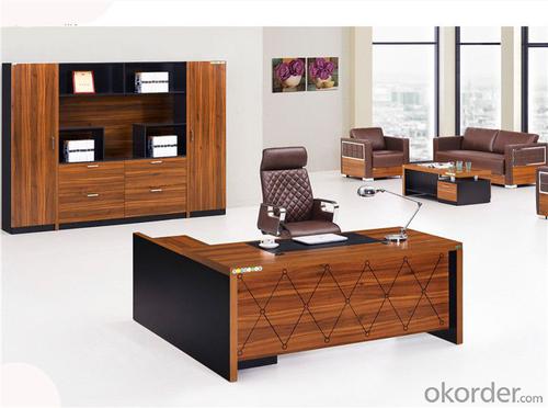 Office Desk Furniture for Manager with Classic Style System 1