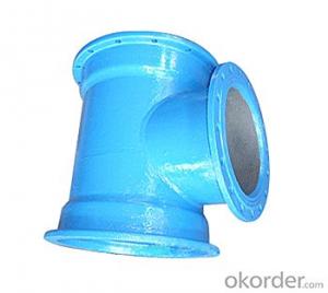 Ductile Iron Pipe Fittings Flanged Socket DN80-DN500 EN598 Low Price Good Quality