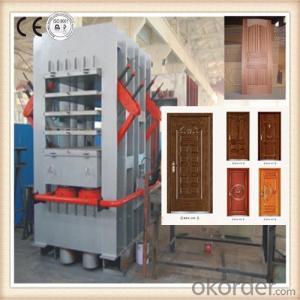 CE Approved Plywood Door Hot Press Equipment