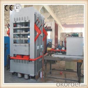 Hydraulic Kitchen Door Hot Press Machine System 1
