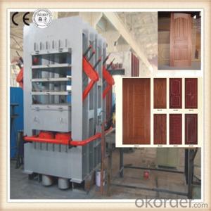 CE Approved Automatic Mould Door Skin Press Equipment System 1
