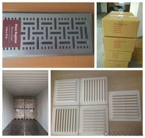 ABS /PP/ PVC Plastic Air Diffusing Grille for Construction or building System 1