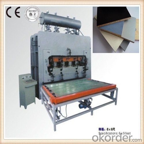 Furniture /Cabinet Board Hot Press Machine