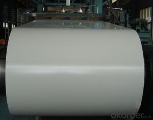 Pre-painted Galvanized/Aluzinc  Steel  Sheet Coil with Prime Quality and Lowest Price Color White System 1