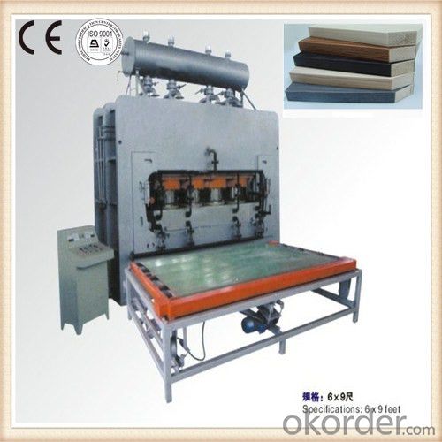 HPL Laminate Veneers Hot Press Machinery System 1