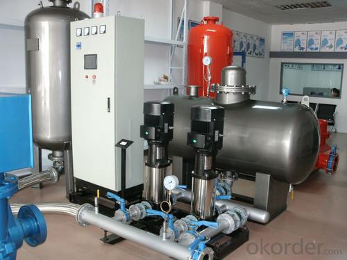 Water Supply System with No Negative Pressure System 1