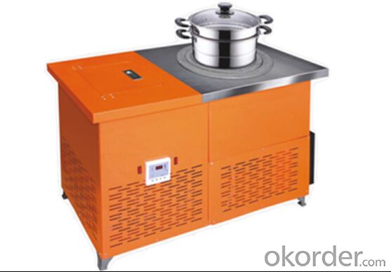 Multifunctional Biomass Pellet Cooking Stove System 1
