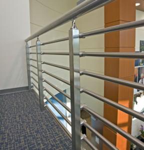 Buy L20C Stainless Steel Stanchion Tubular Steel Railing ...