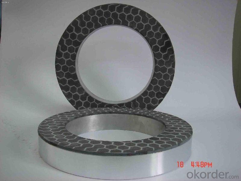 Diamond Spiral one Ring/Row Concave Cup Shaped Grinding Wheel