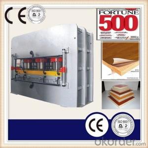 Semi-auto Hot Press for Furniture Board Production Line System 1