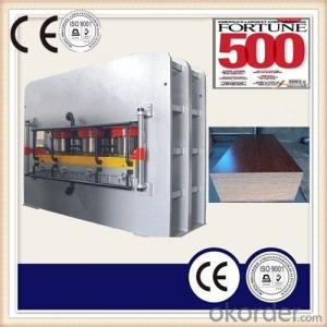 Two Sides Short Cycle Lamination Hot Press for Particle Board