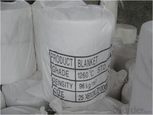 Ceramic Fiber Blanket 1260℃ For High Temperature Best Quality 80kg/m3 96kg/m3 160kg/m3