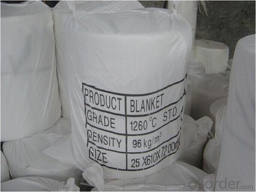 Ceramic Fiber Blanket 1260℃ For High Temperature Best Quality 80kg/m3 96kg/m3 160kg/m3 System 1