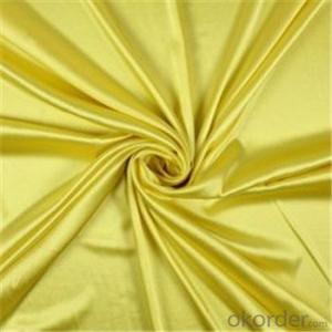 Plain Dyed Heavy Satin Fabric for Women Wedding Dress Textile, Polyester Heavy Satin Fabric