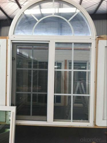 Single Hung Vinyl Window,American Style PVC Hung Window System 1