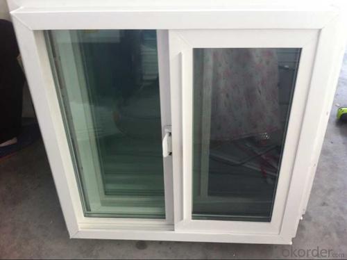 PVC Sliding Hung Window/Plastic Vertical Hung Window System 1