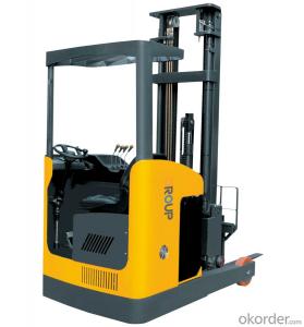 Electric Forklift Used in Warehouse